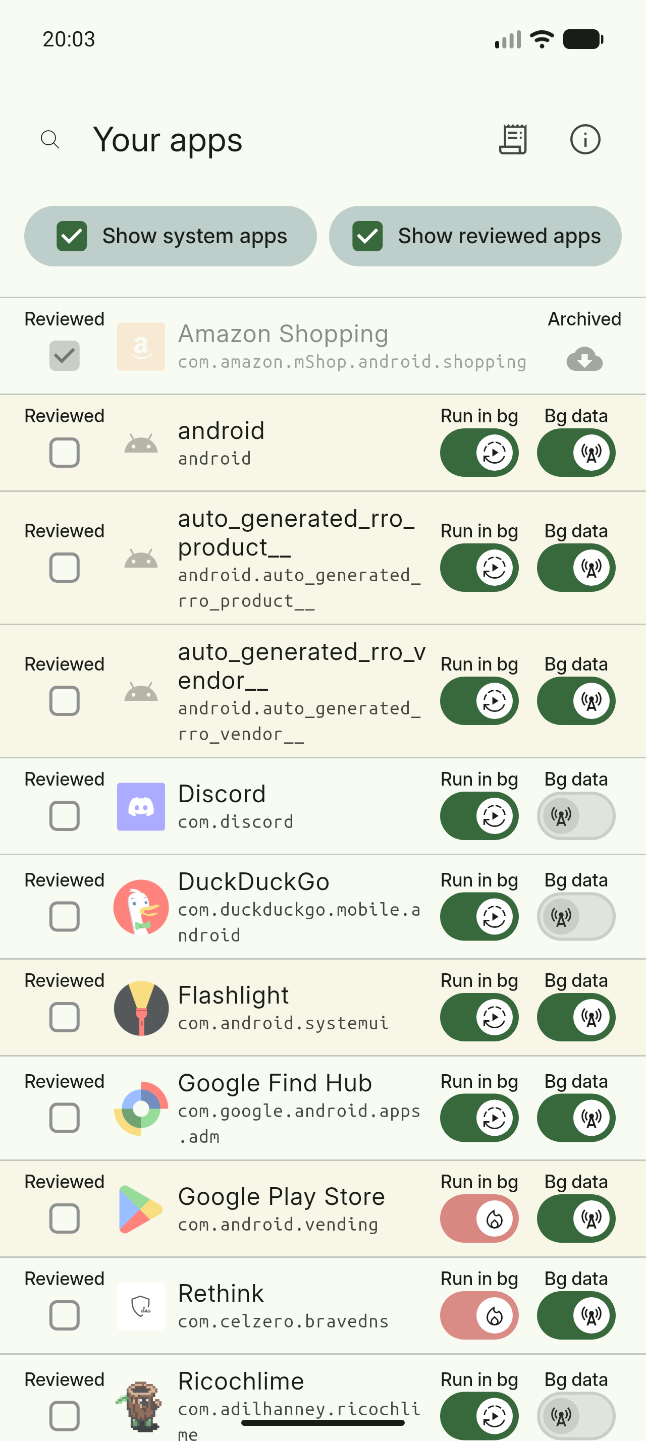 Screenshot of NoMoreBackground