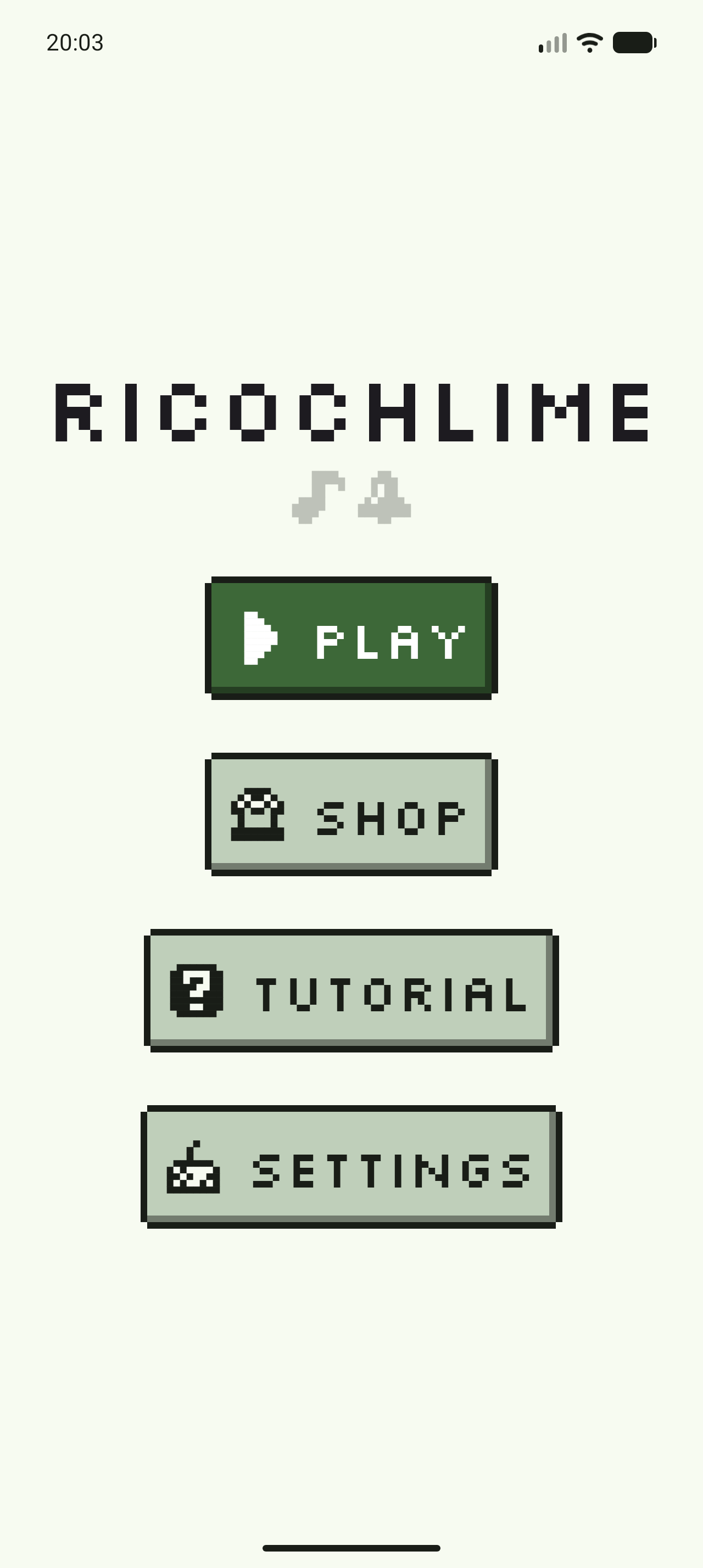 Screenshot of Ricochlime