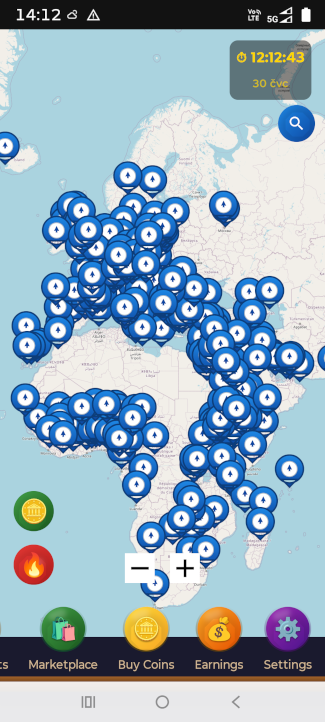 Screenshot of AeroPayout