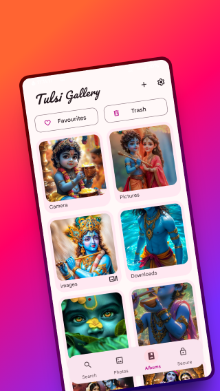 Screenshot of Tulsi Gallery