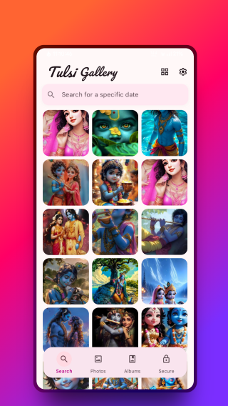 Screenshot of Tulsi Gallery