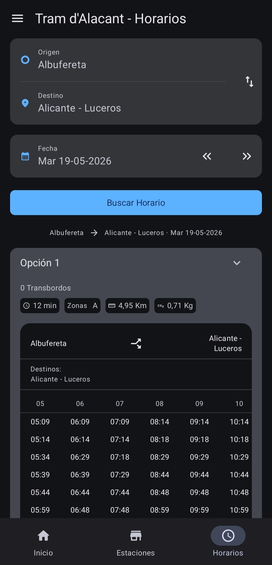 Screenshot of Valencia Transit Reloaded