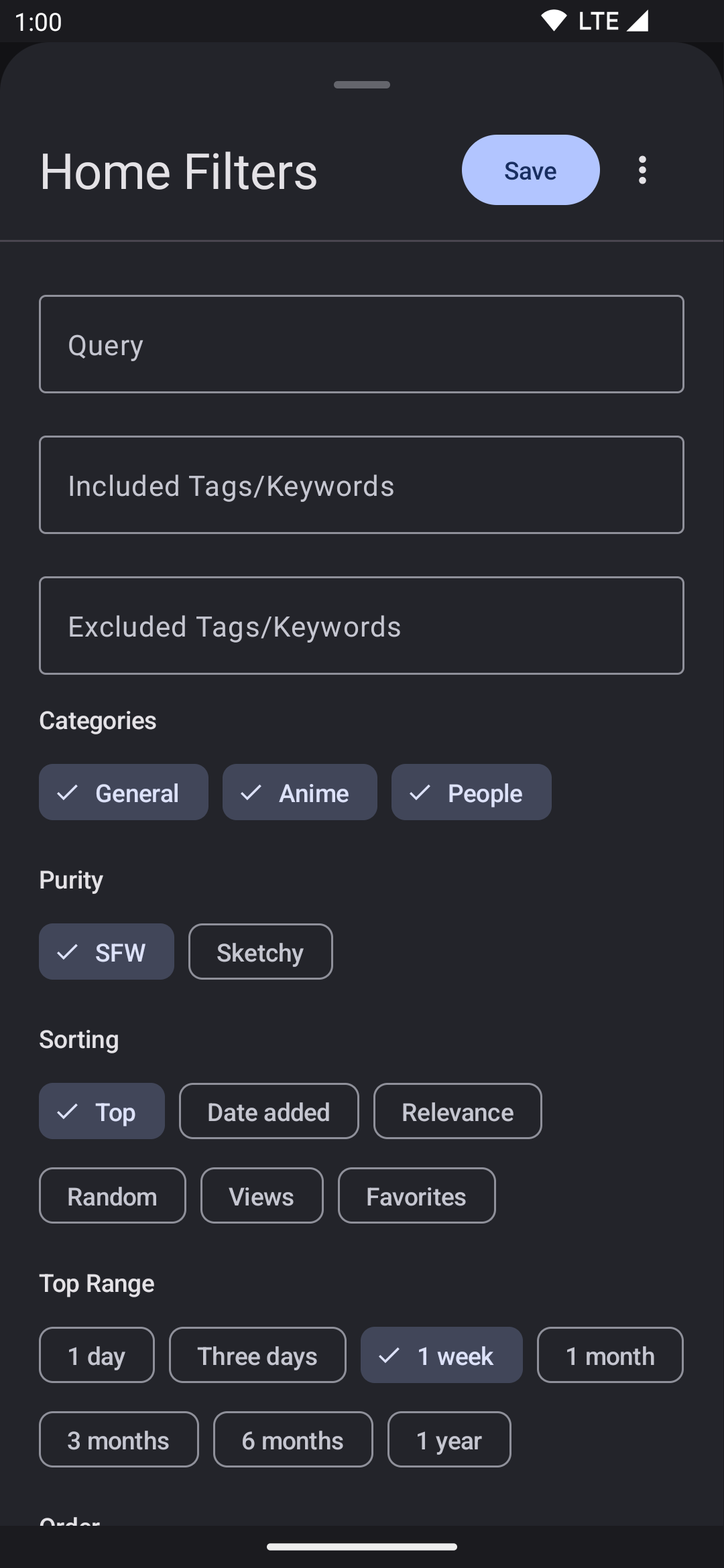 Screenshot of WallFlow