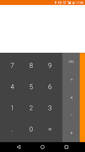 Screenshot of Calculator (old)