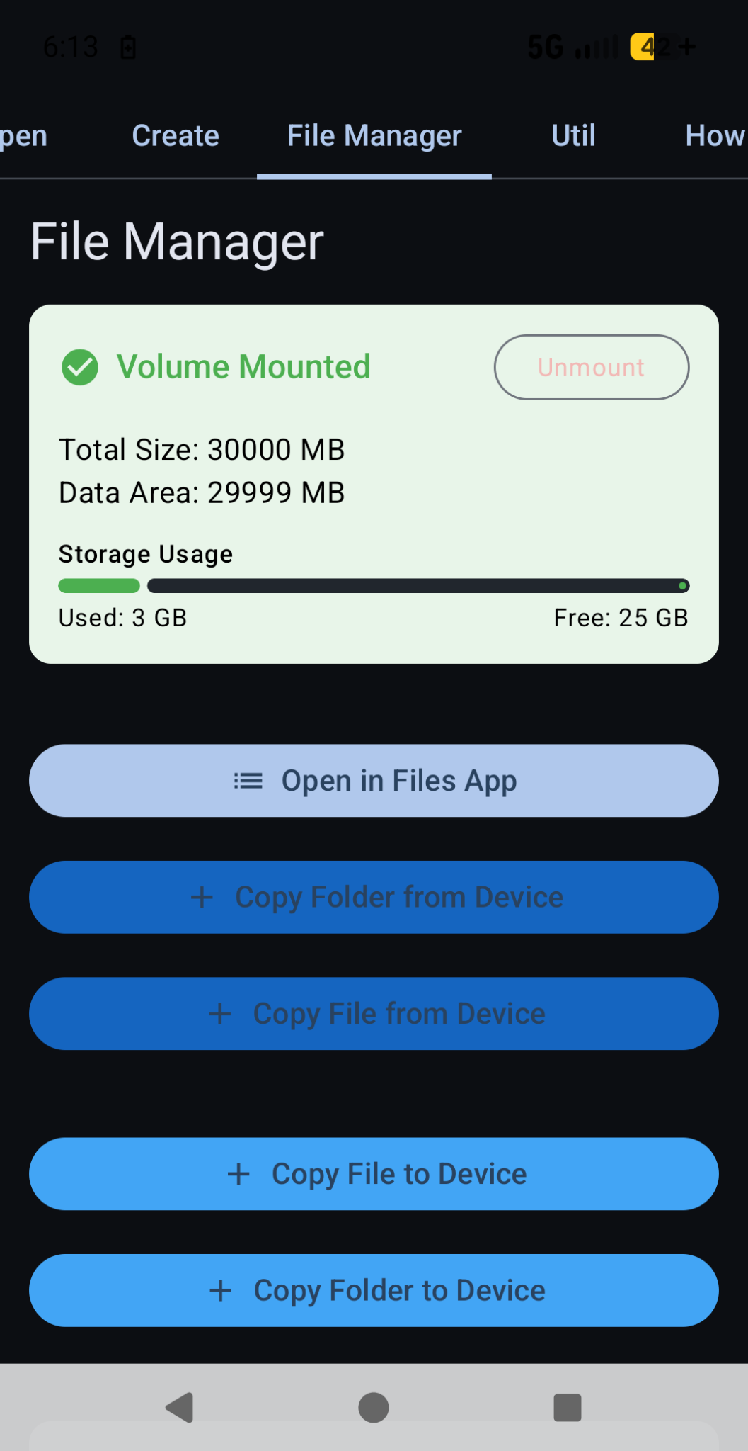 Screenshot of androidcrypt