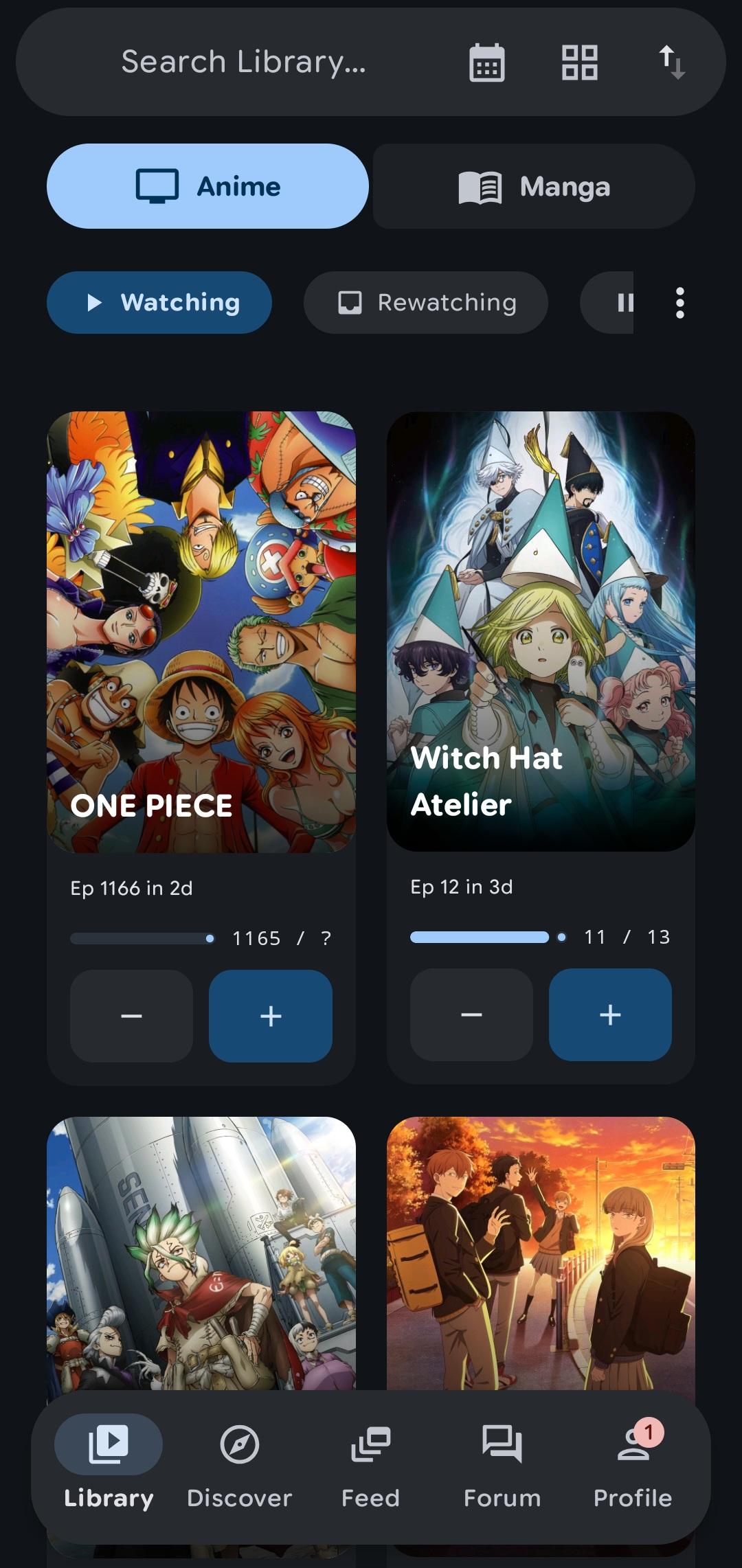 Screenshot of AniSync