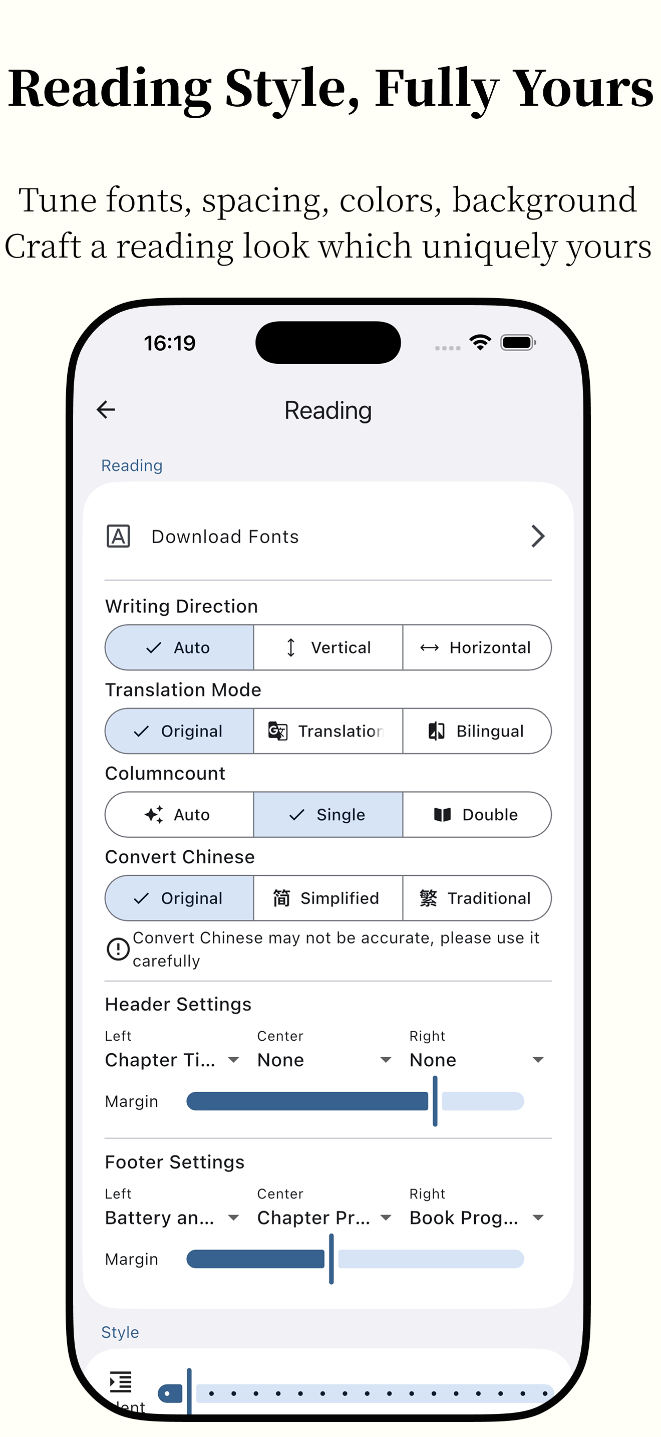 Screenshot of Anx Reader