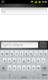 Screenshot of Latvian for AnySoftKeyboard