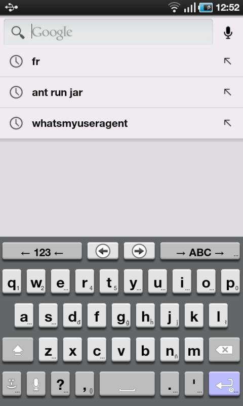 Screenshot of AnySoftKeyboard 3D Theme