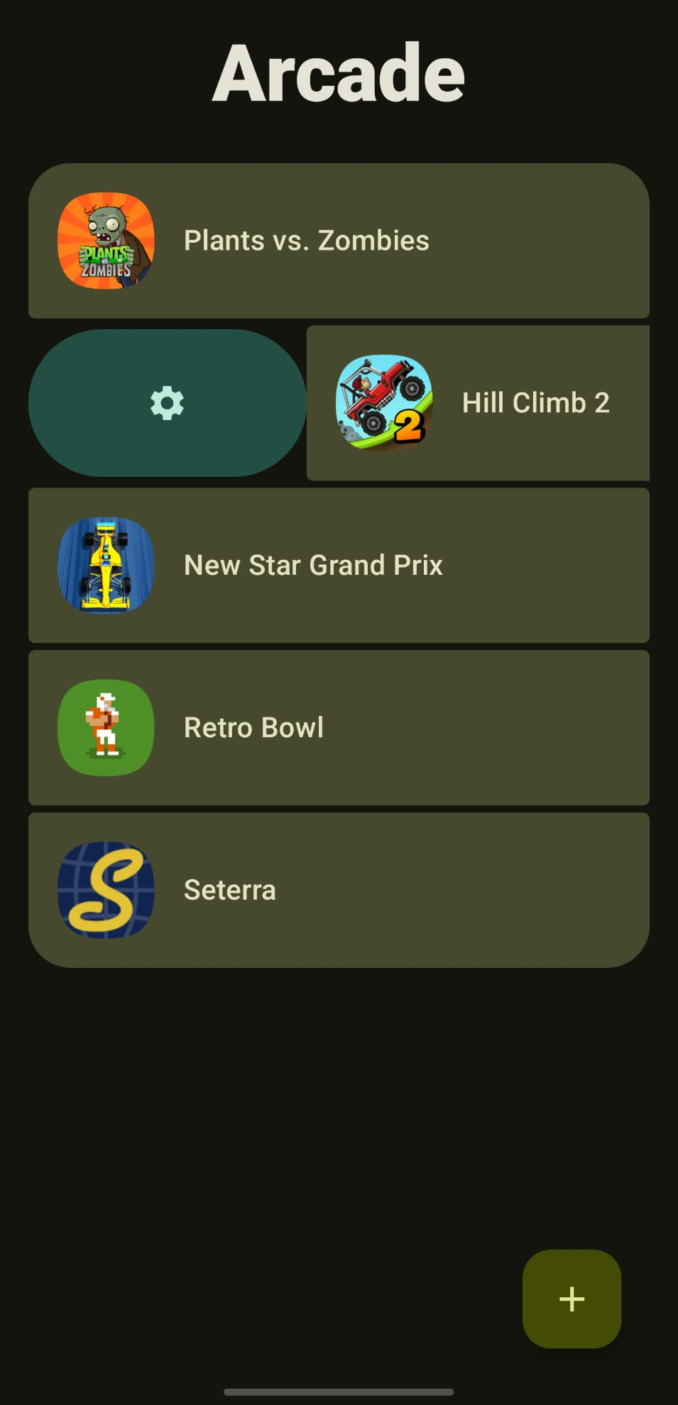 Screenshot of Arcade