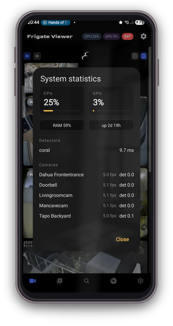 Screenshot of Phylax