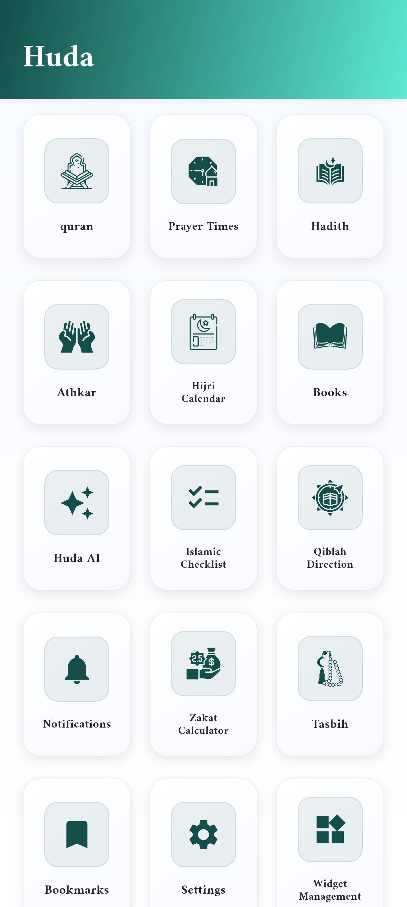 Screenshot of Huda