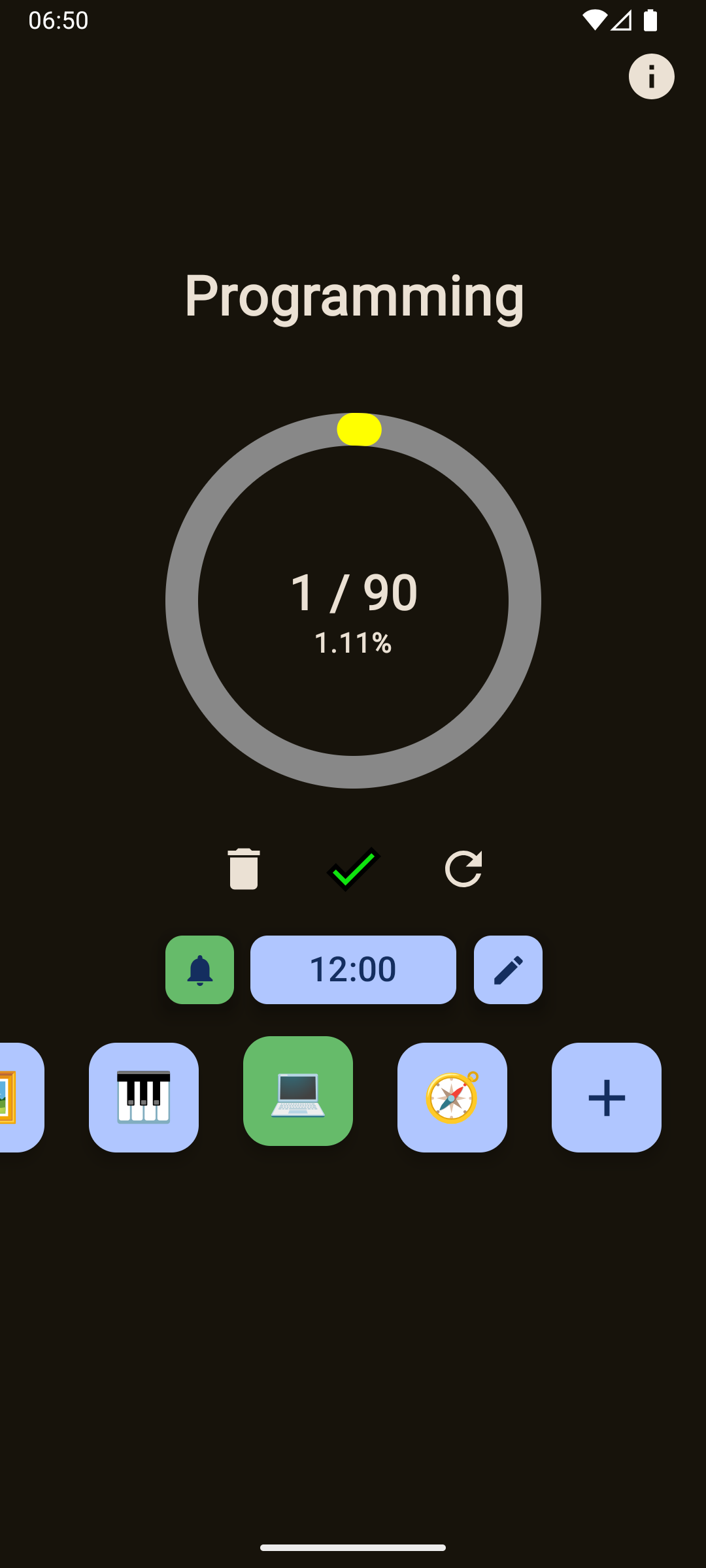 Screenshot of Mission