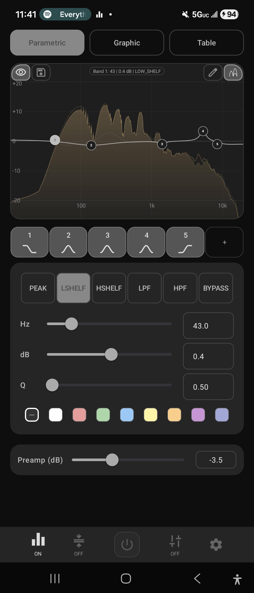 Screenshot of Equalizer314