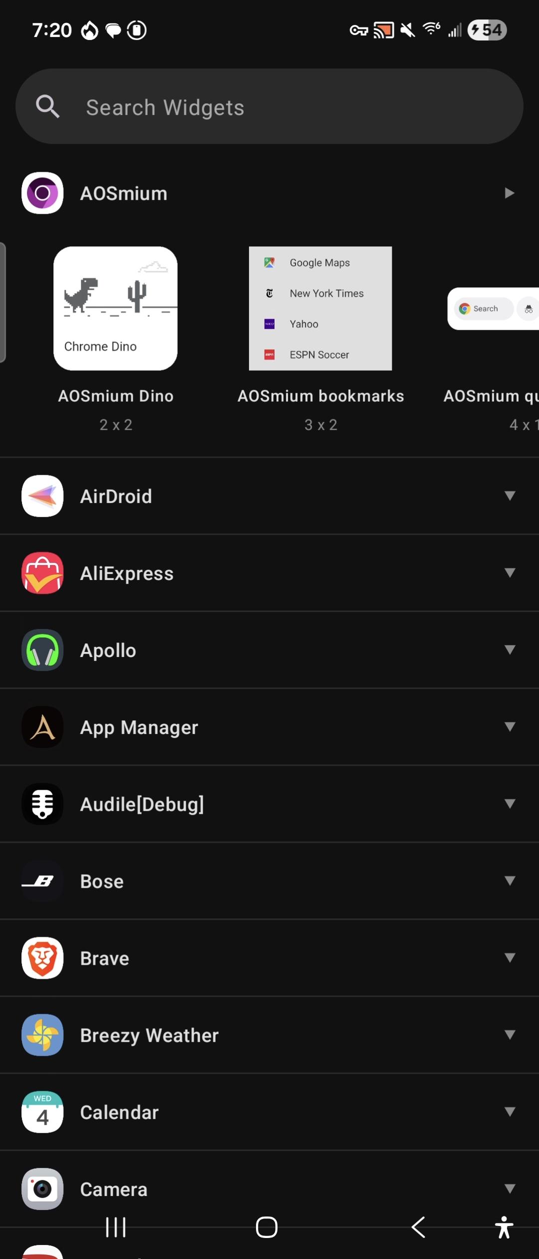 Screenshot of Launcher314