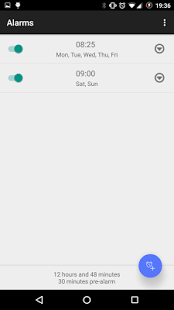 Screenshot of Simple Alarm Clock