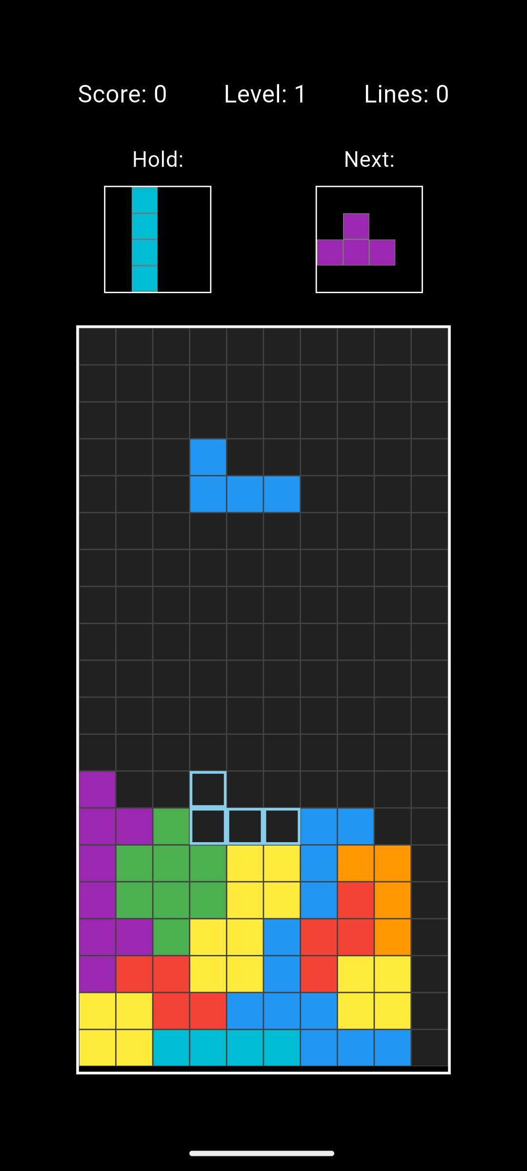 Screenshot of BlockDrop