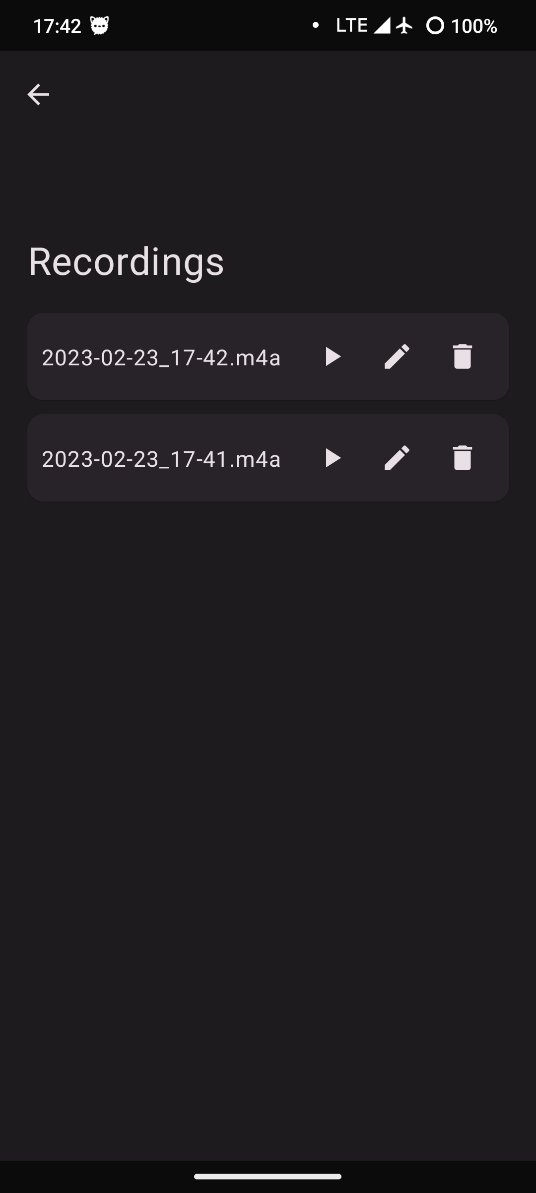Screenshot of Record You