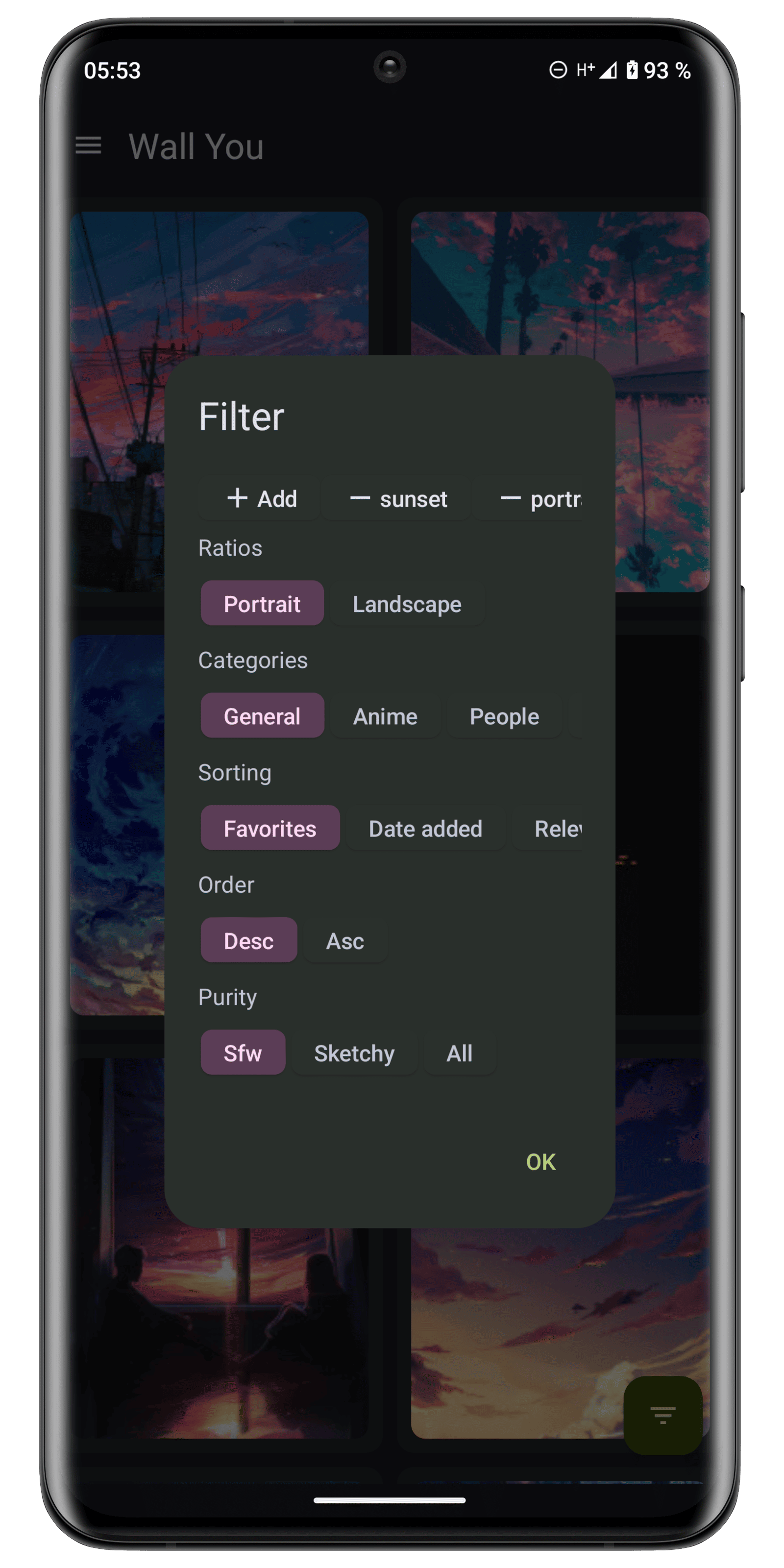 Screenshot of Wall You