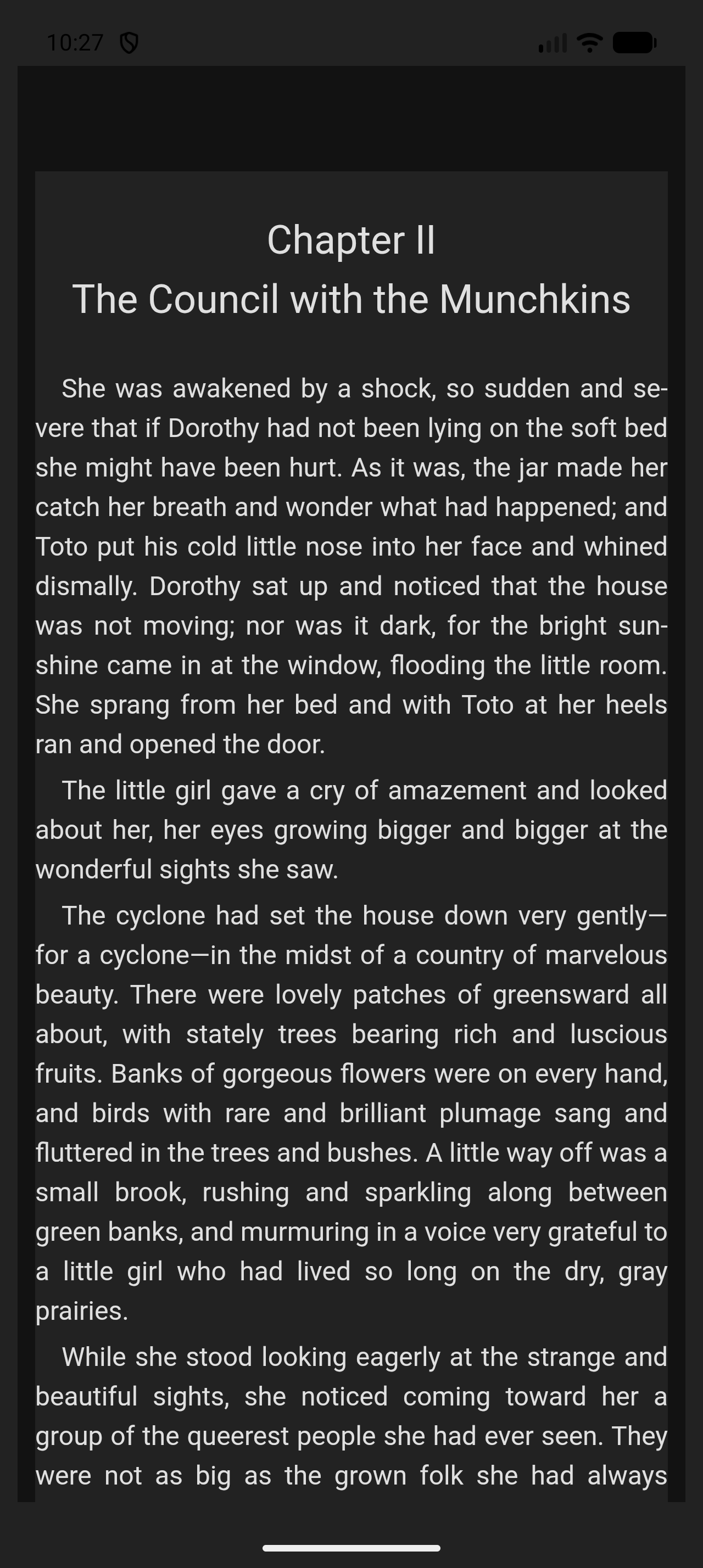 Screenshot of BookOrbit