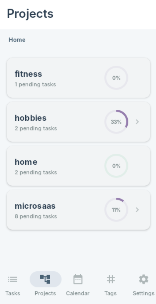 Screenshot of Fatto