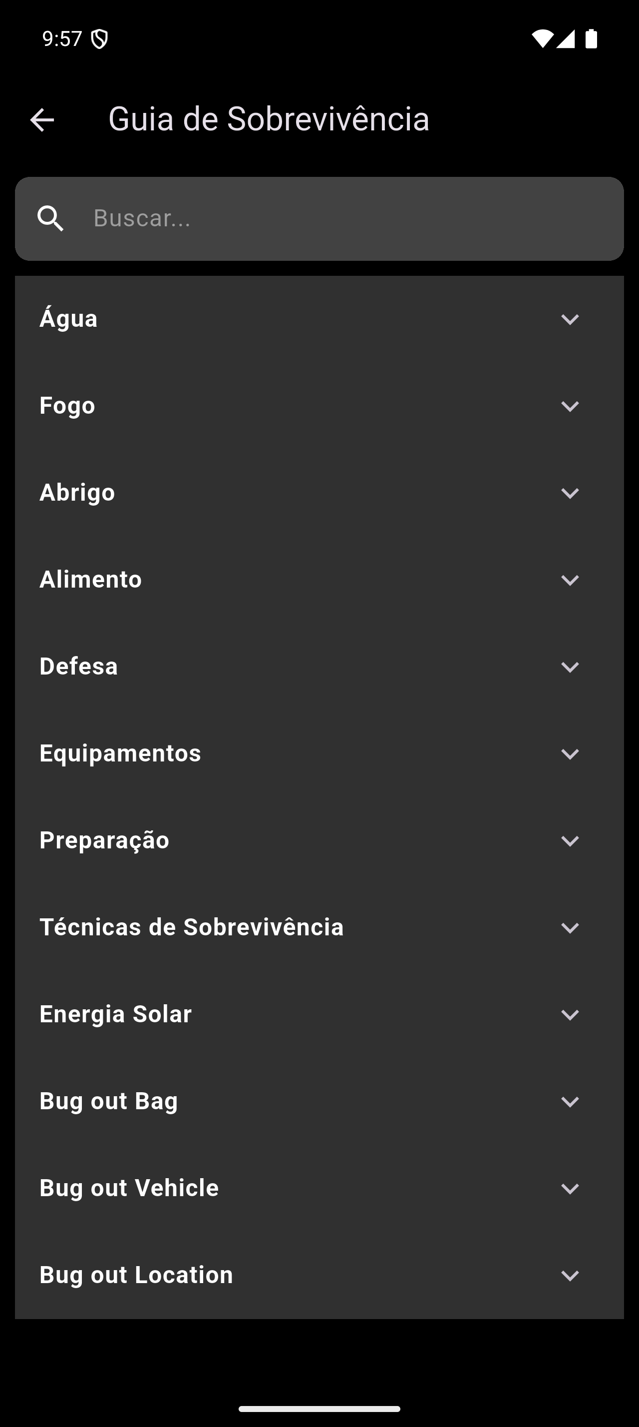 Screenshot of PrepApp (F-Droid)