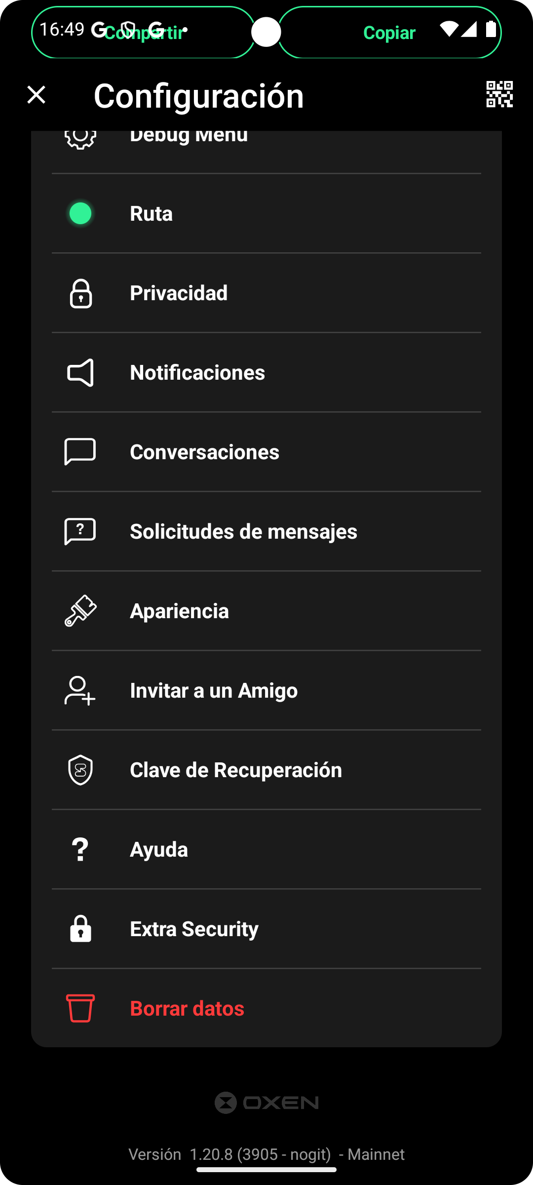 Screenshot of ThreatScoopOnionChat