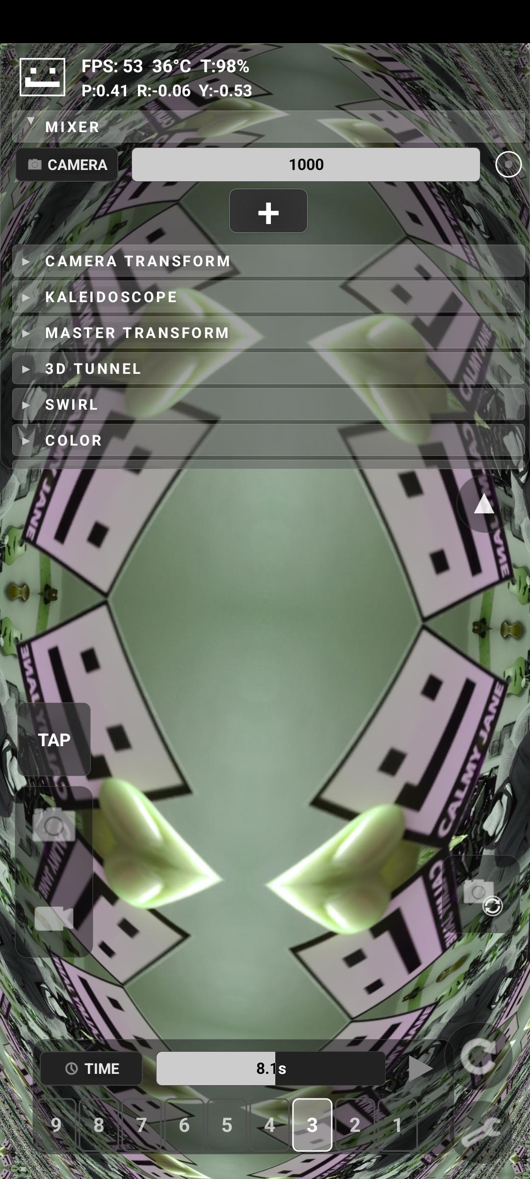 Screenshot of SpaceBeam