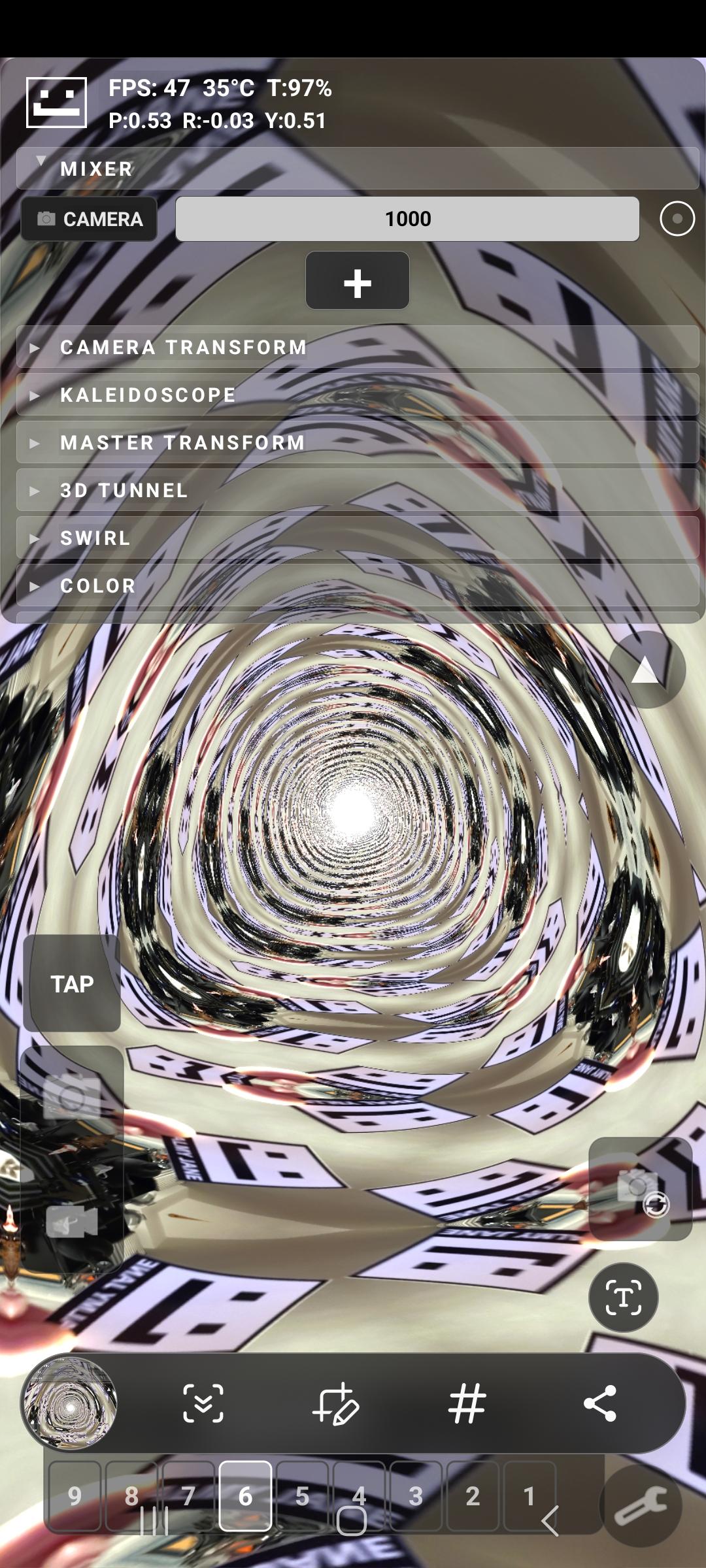 Screenshot of SpaceBeam