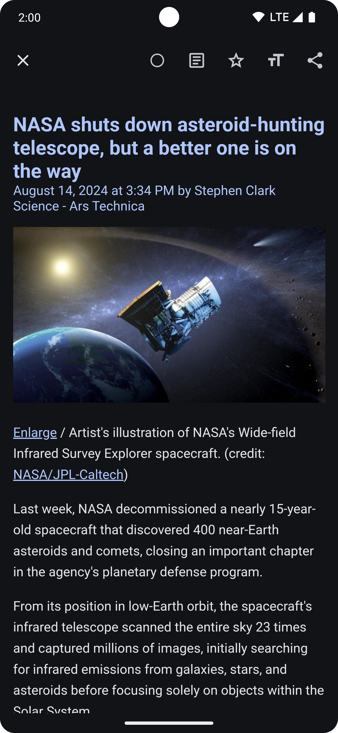 Screenshot of Capy Reader