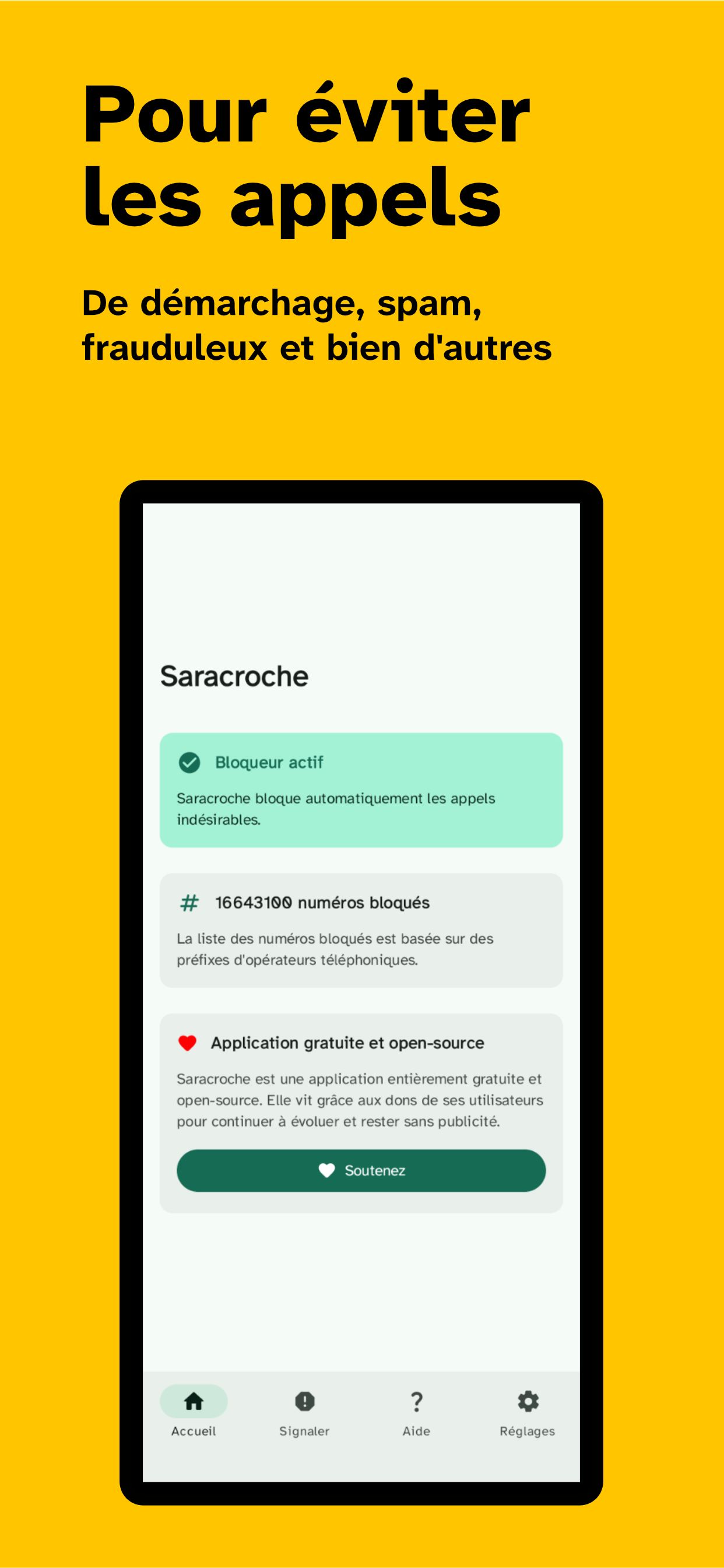 Screenshot of Saracroche