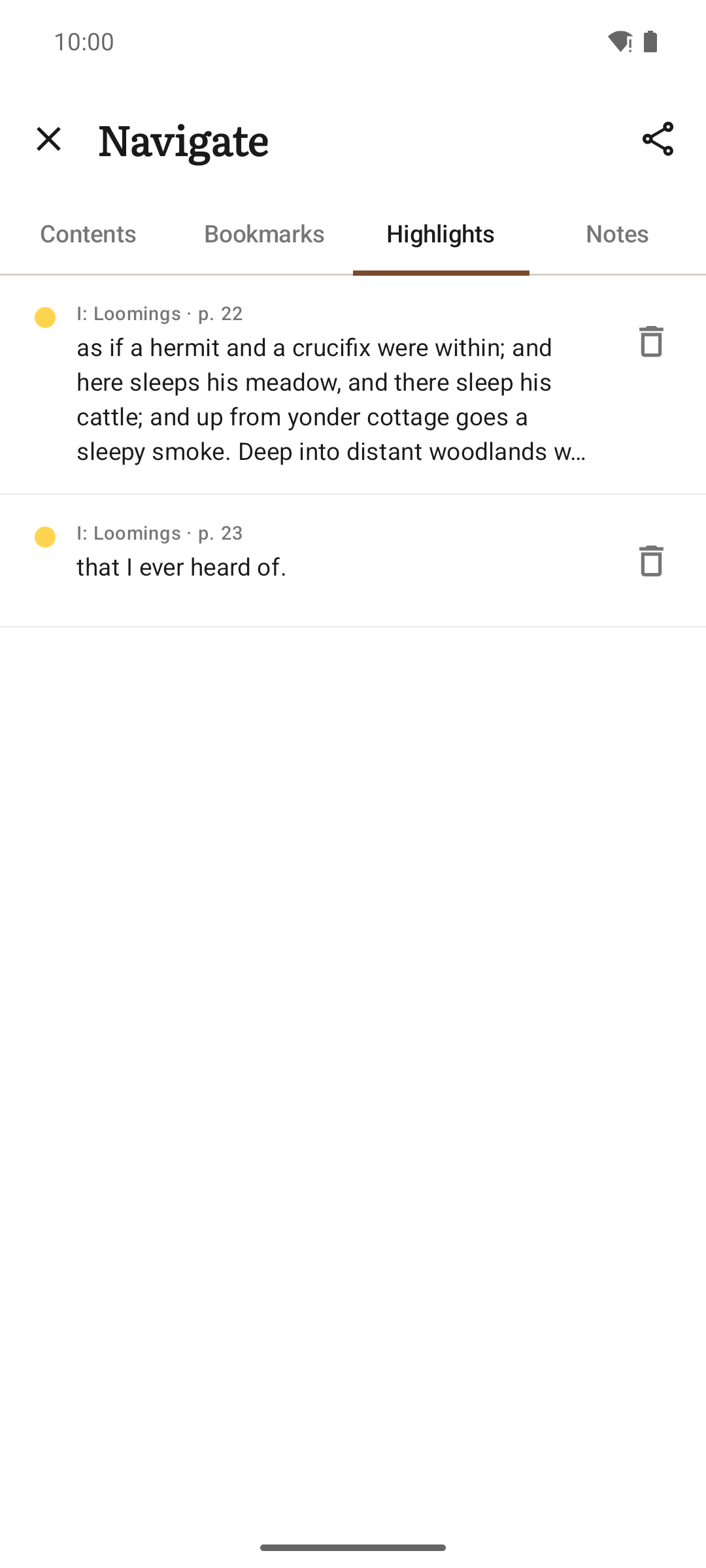 Screenshot of Liseur