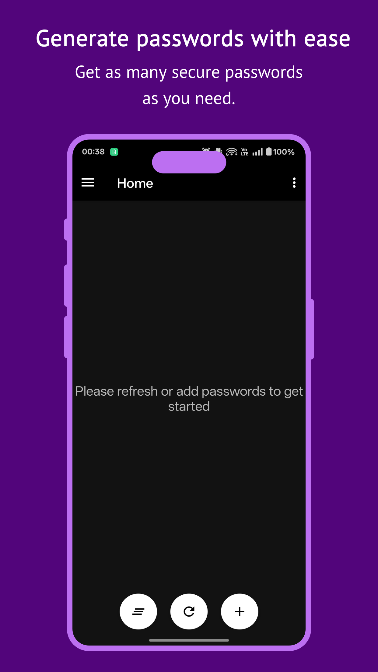 Screenshot of Advanced PassGen