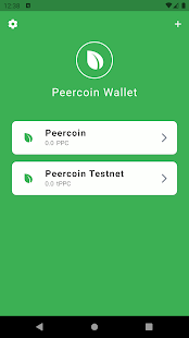 Screenshot of Peercoin Wallet