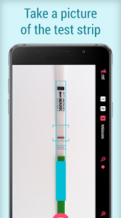 Screenshot of Fertility Test Analyzer App: Ovulation & Pregnancy