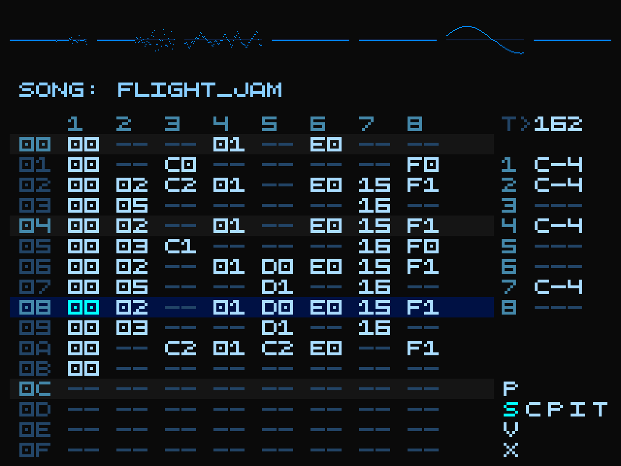 Screenshot of PocketTracker