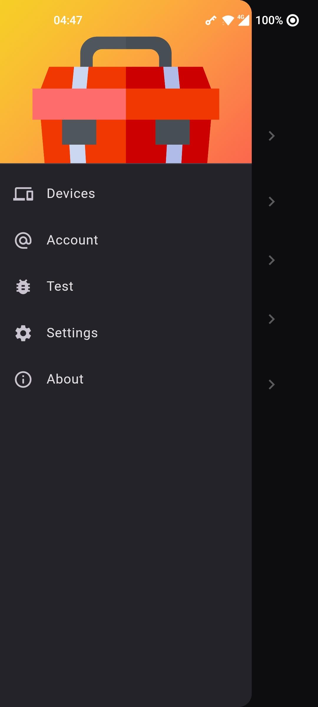 Screenshot of ﻿KitX Mobile