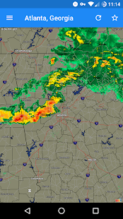 Screenshot of Weather Radar