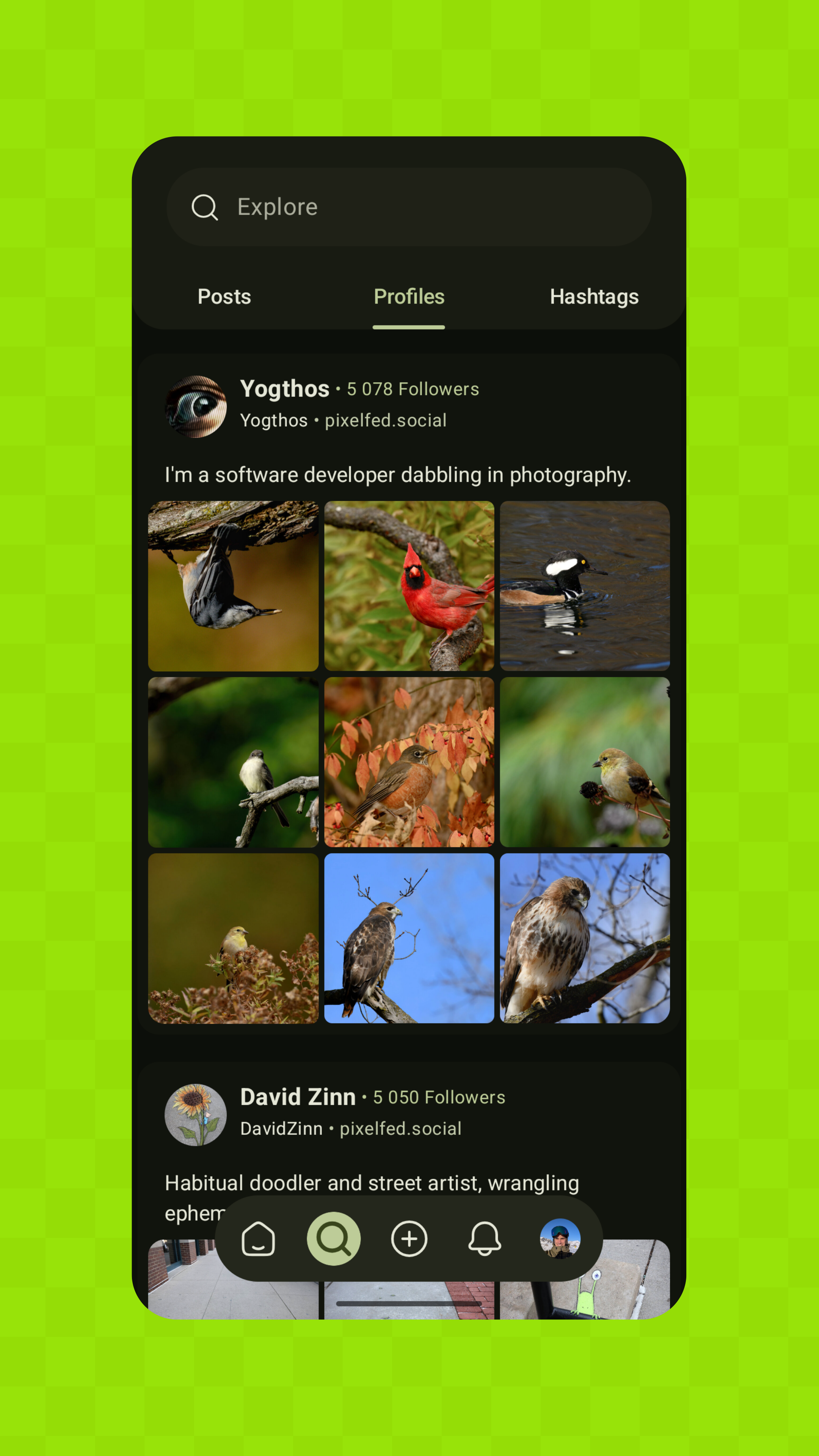 Screenshot of Pixelix
