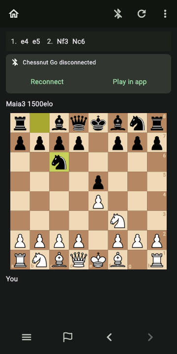 Screenshot of Mobile Maia