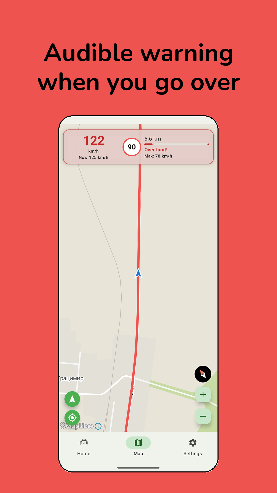 Screenshot of SrednaBG