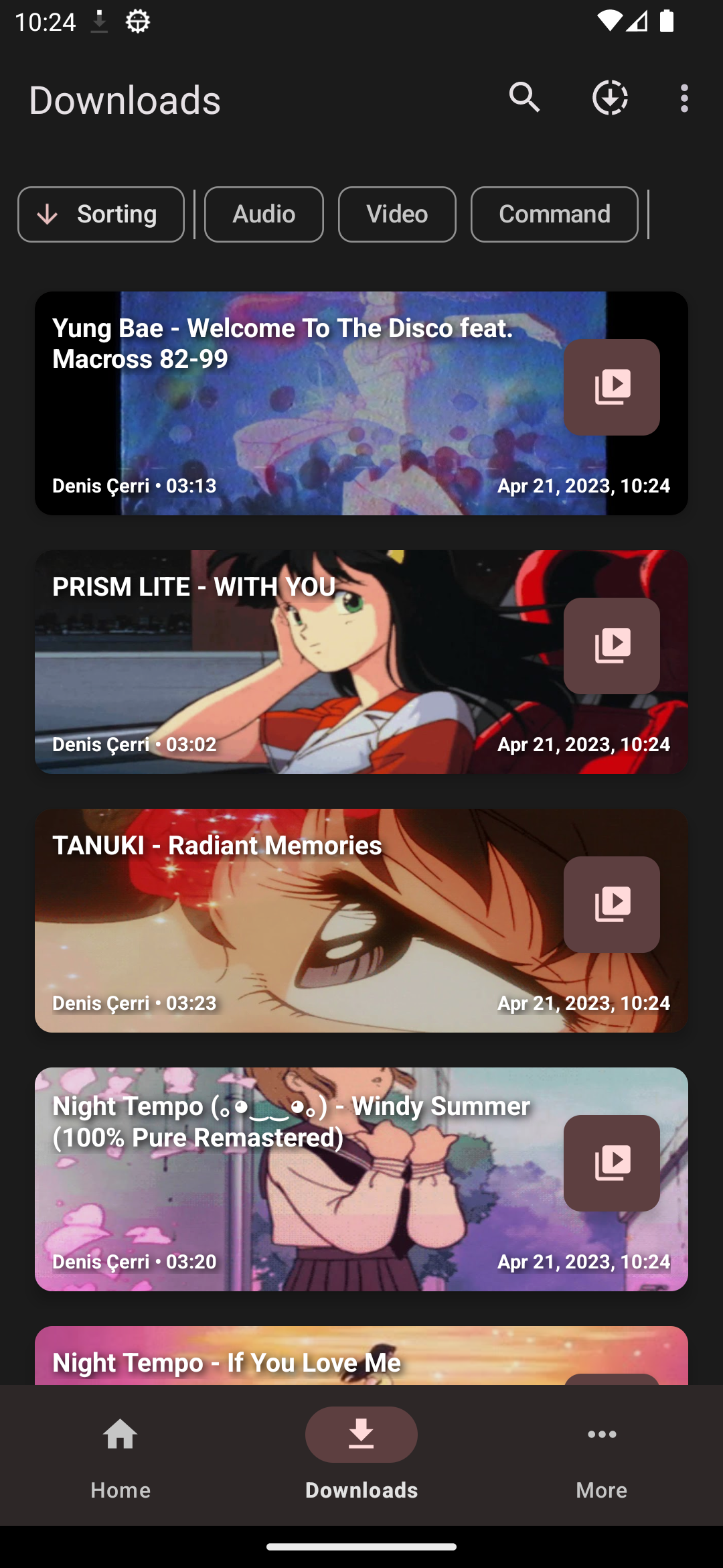 Screenshot of YTDLnis