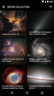 Screenshot of Hubble