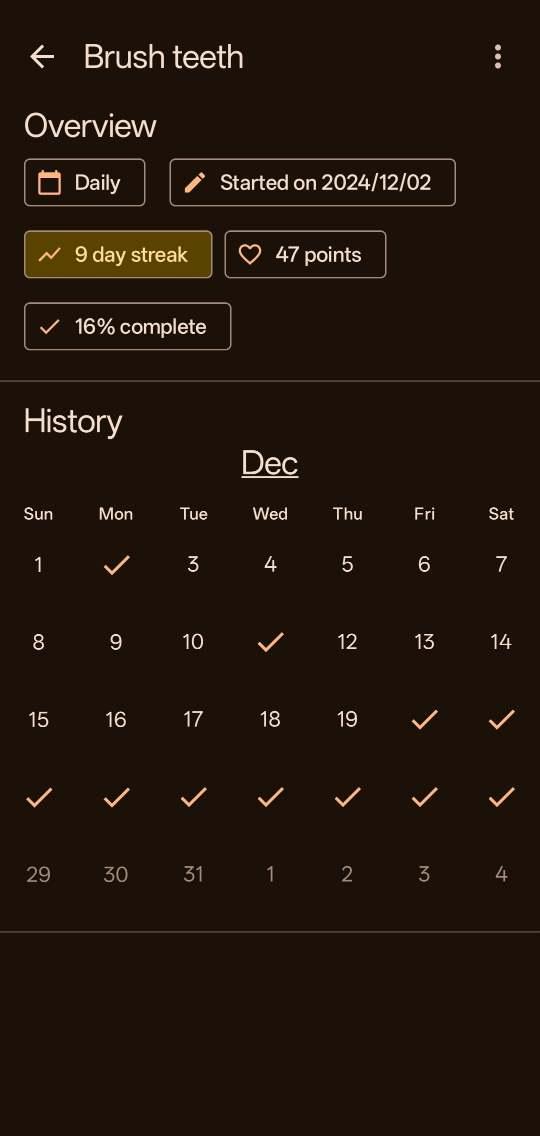 Screenshot of Habit-Maker