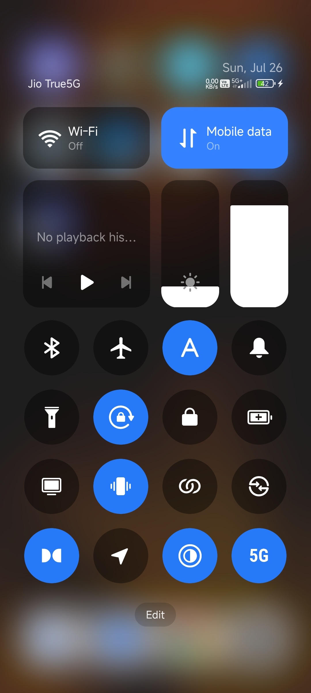 Screenshot of NetToggle