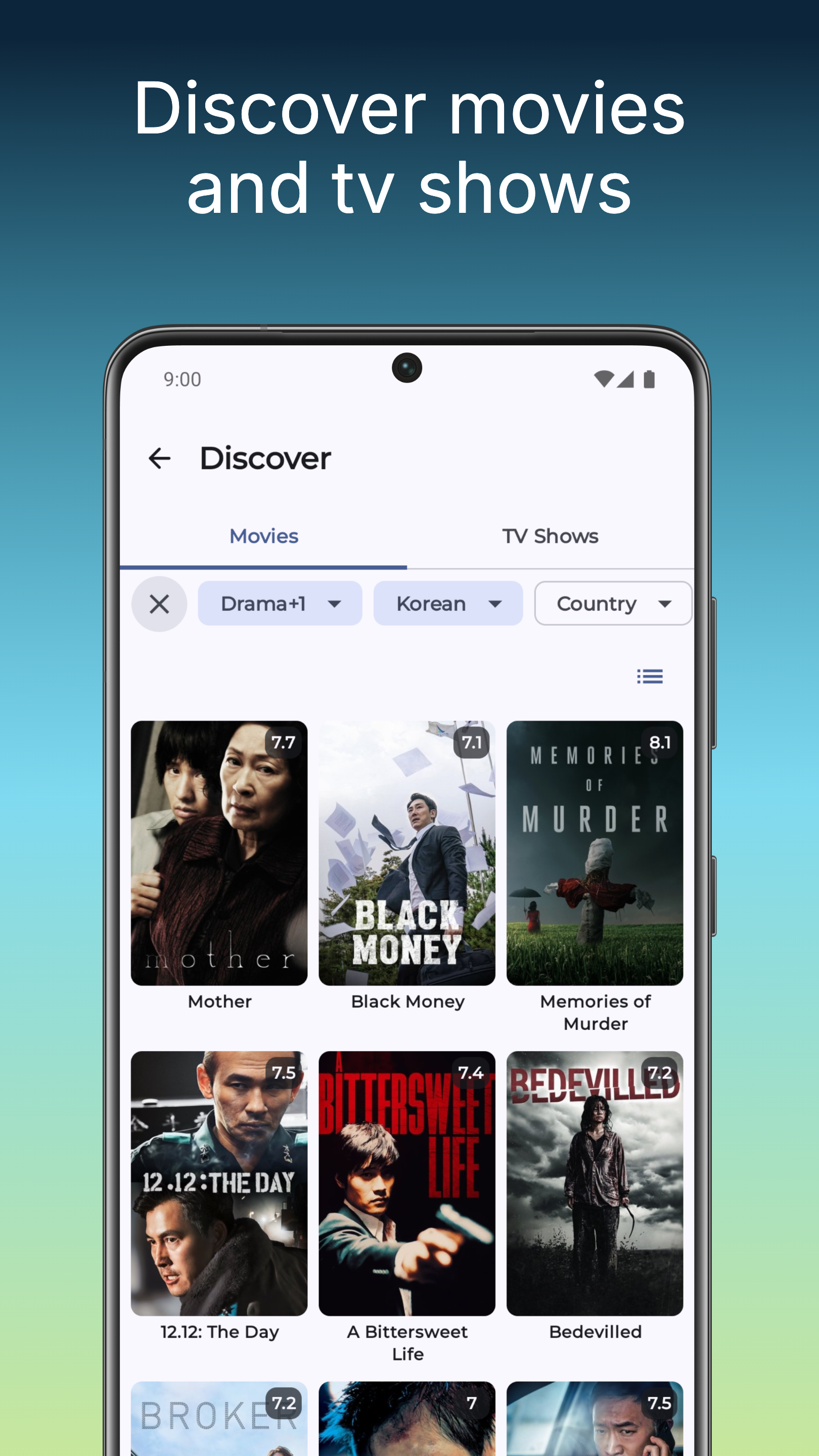 Screenshot of ScenePeek - TMDB & Seerr