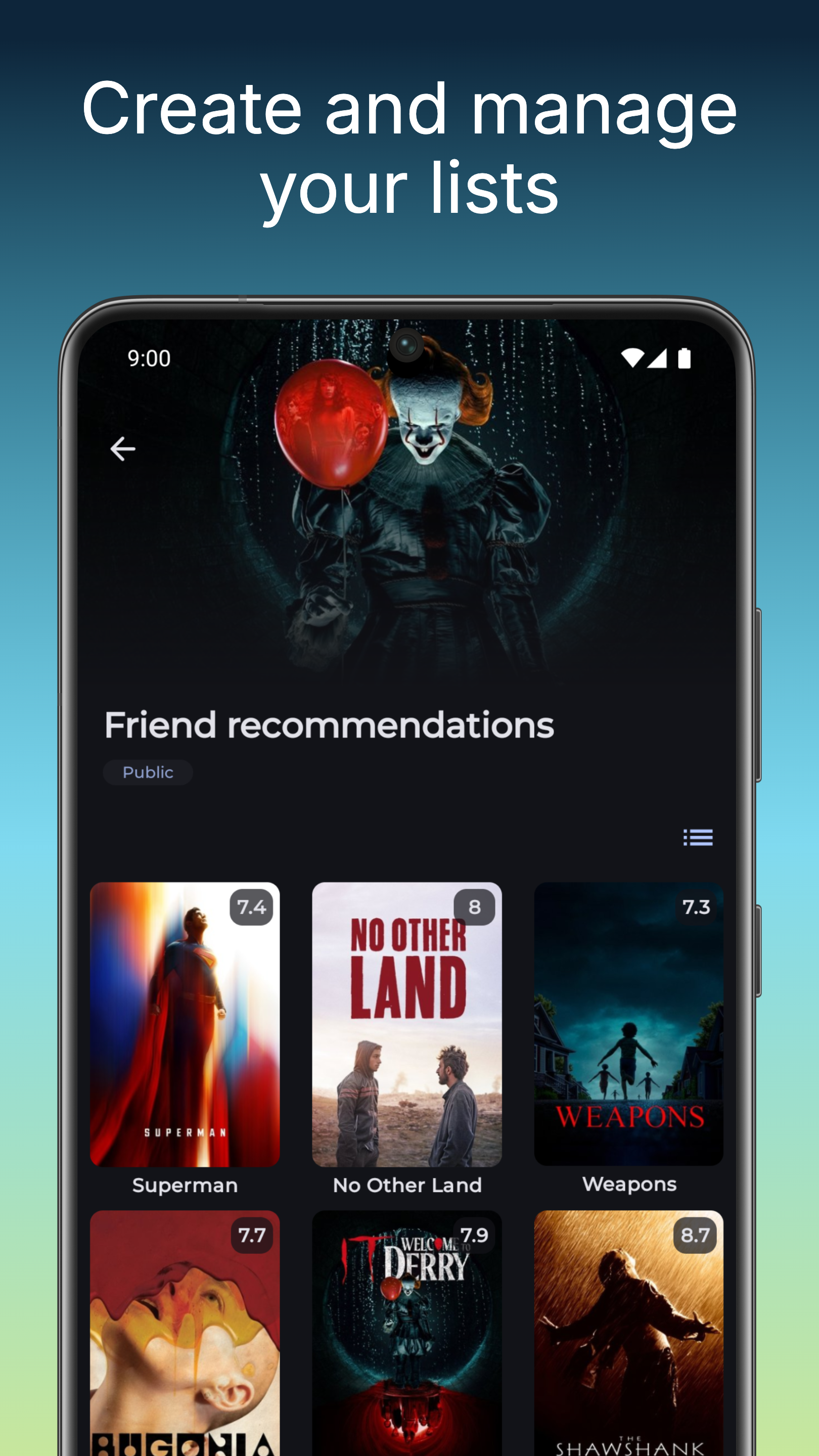 Screenshot of ScenePeek - TMDB & Seerr