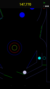 Screenshot of Vector Pinball