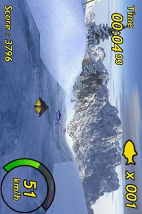 Screenshot of Tux Rider