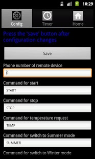 Screenshot of HeaterRC